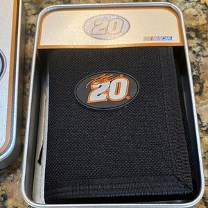 Black NASCAR Wallet with Logo